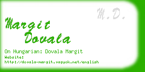 margit dovala business card